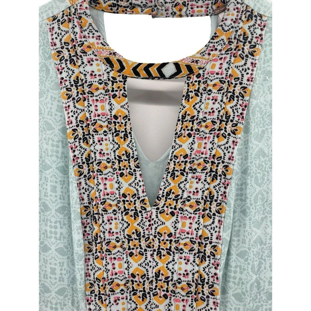 Free People Multicolor Patterned Mini Dress - Picture 4 of 15